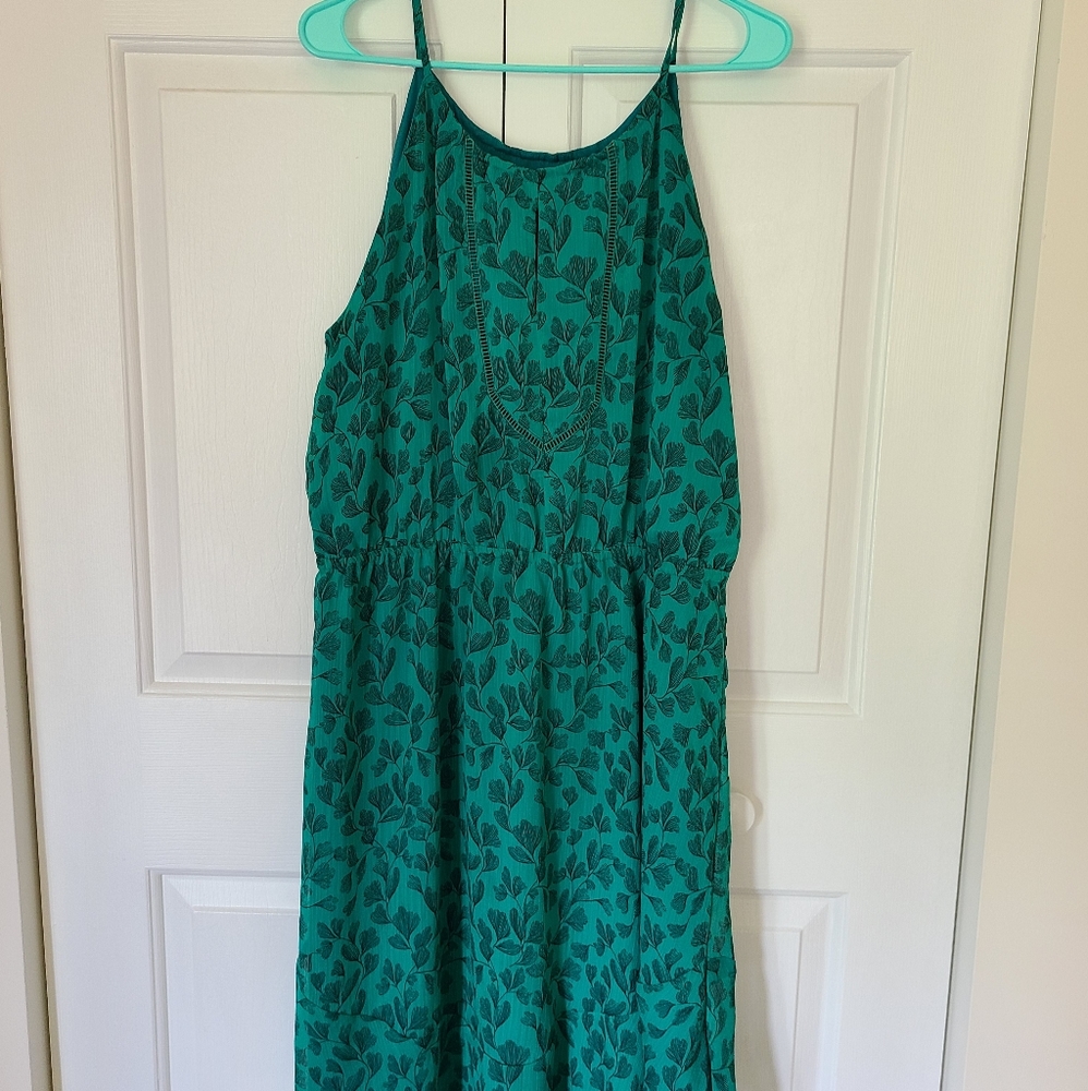 Green Merona Dress XL